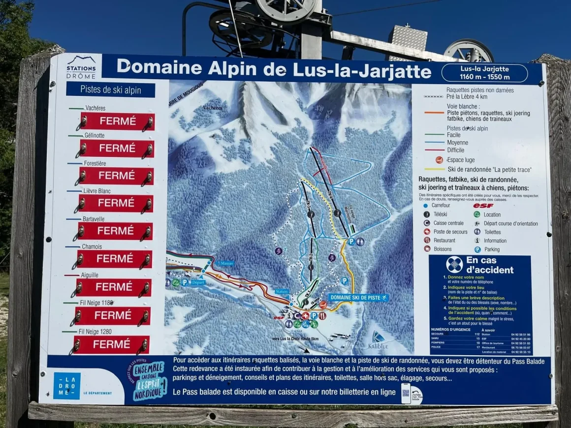 67babb49-c341-4793-abc4-f5f65f6fd855 Fermeture du domaine alpin de Lus-la Jarjatte