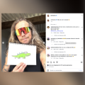 Julien Doré interagit avec humour avec ses fans