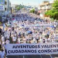 Manifestation pour la paix à Culiacán contre la violence des cartels