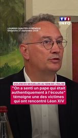 7d57b138-a51f-452b-b96f-5f7264d0a044 Le Pape Léon XIV à l’écoute des victimes de violences sexuelles