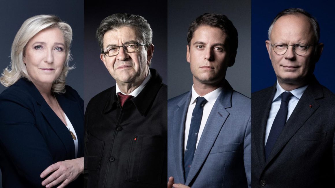 Marine Le Pen en tête selon un sondage