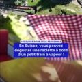 Voyage gastronomique en Suisse : Découvrez le train-raclette