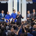 Emmanuel Macron appelle à une gouvernance spatiale européenne