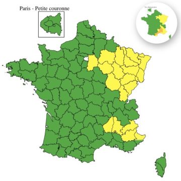 a63bc6ce-8a0c-4f39-a69b-36b4509f0d29 Vigilance jaune pour 20 départements : précautions à prendre