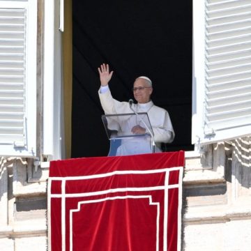 VATICAN-POPE-ANGELUS Le Pape Léon XIV rend hommage aux victimes du 11 septembre