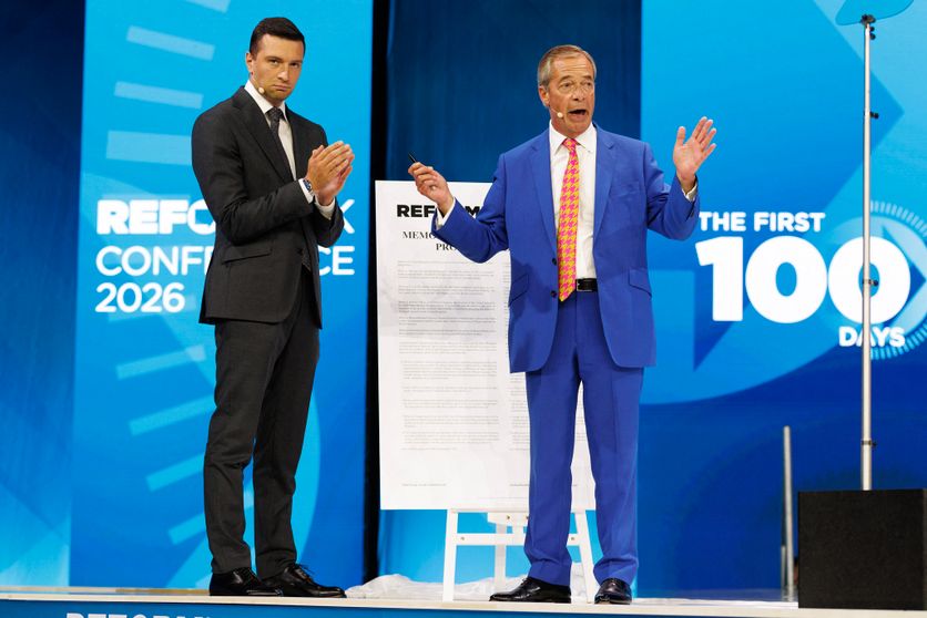 Reform UK Hold Their Annual Party Conference Accord entre Jordan Bardella et Nigel Farage pour freiner l’immigration