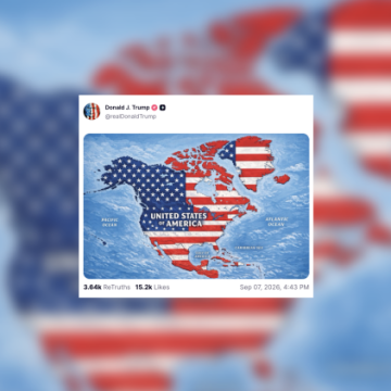 Donald Trump et sa vision des États-Unis élargis