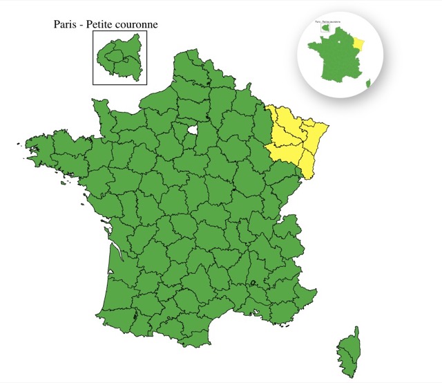 d048faed-c0b8-4256-8bbe-e9eaa3e21f2a Vigilance jaune pour orages dans cinq départements du nord-est
