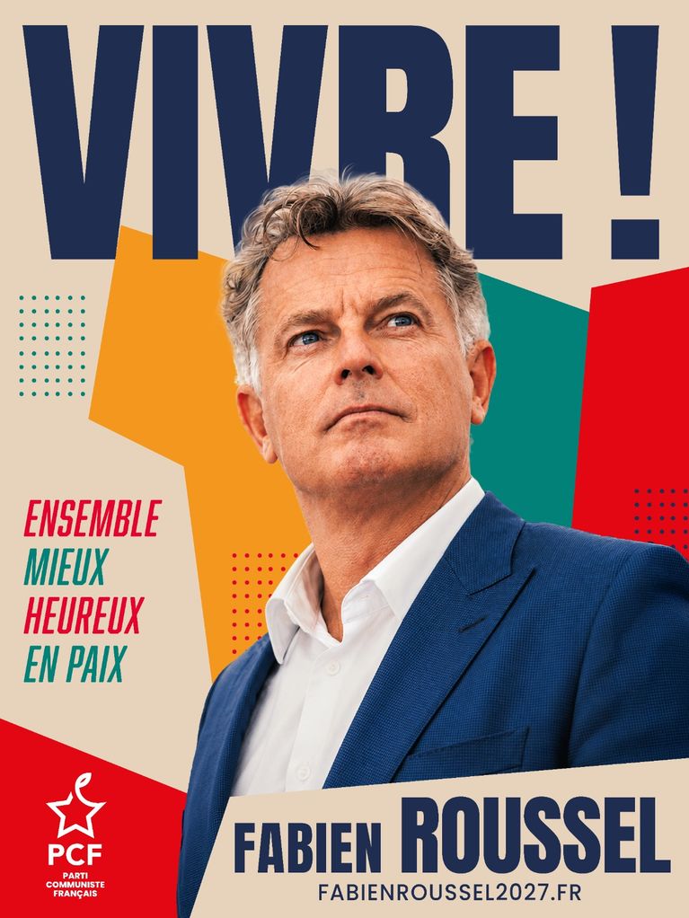 d6ffa9e5-b3ab-40a5-acb6-1c26bf1d725e Fabien Roussel annonce sa candidature à la présidentielle