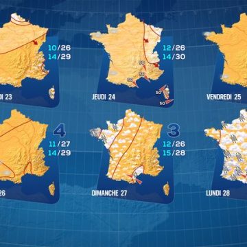 d8193d0c-5367-4714-9bab-f8f19a6ee793 Météo : des températures en yo-yo pour la fin de septembre