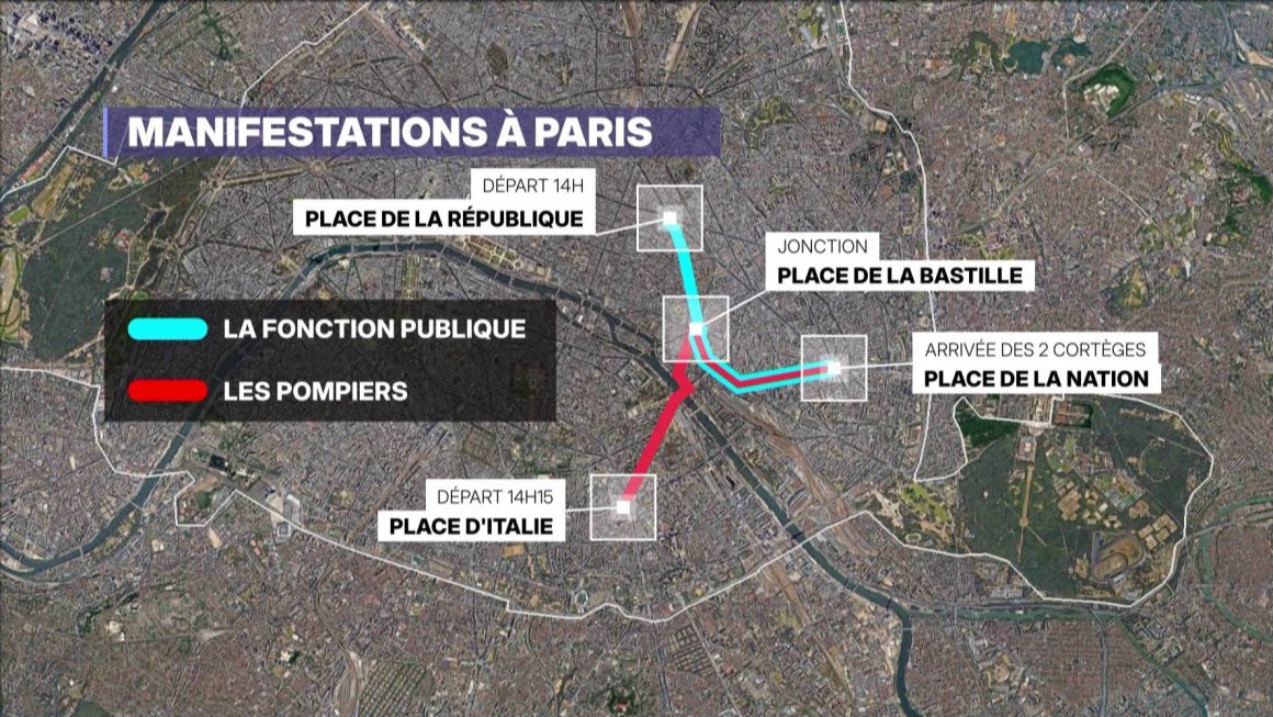Mobilisations et tensions dans la fonction publique et lycées