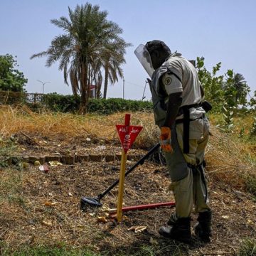 SUDAN-CONFLICT-MINES Entretien avec Vincent Dalonneau sur les Mines Antipersonnel