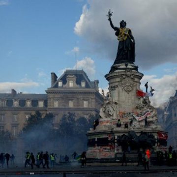 07f97d86-23ae-40a2-a4f6-a3b5688f8845 Violences en marge des manifestations à Paris