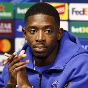 Ousmane Dembélé discute de son repos, des talents de Doué et du choc contre City