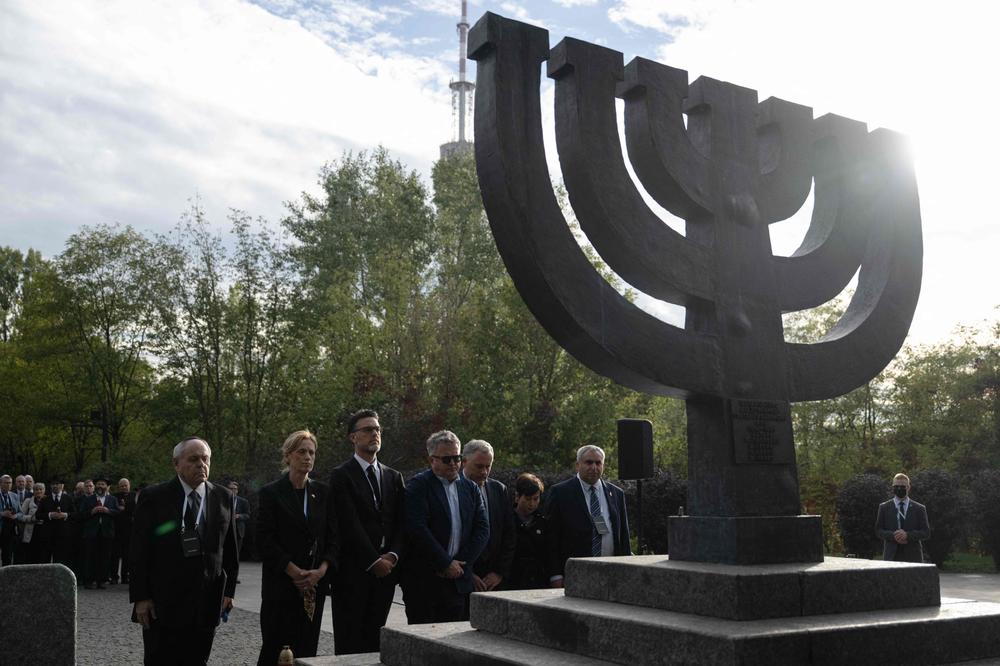 41c07c89-4dfc-4261-938b-0c14be4efd2f Relations Ukraine et Israël lors des commémorations de Babi Yar
