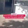 Gironde : un lycée vandalisé en marge de la mobilisation lycéenne