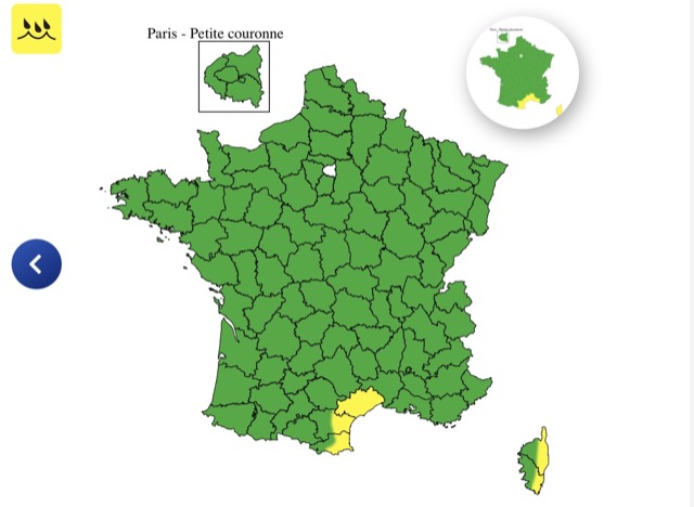 4f15b6d8-e297-494d-9dc9-0452ed7a4b41 Vigilance météo en France : cinq départements en alerte