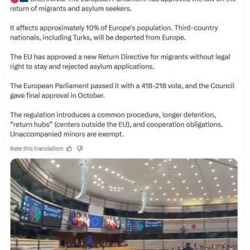 Analyse d&rsquo;une publication sur la loi européenne concernant le retour des migrants
