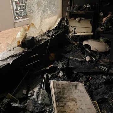 Une boutique de vêtements détruite lors d&rsquo;une manifestation à Saint-Étienne