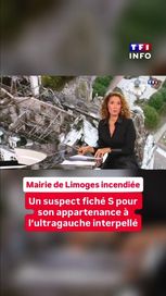 63fdd039-4b29-4863-8b1c-8fe3aab2eac5 Mairie de Limoges incendiée : un suspect appartenant à l’ultragauche interpellé