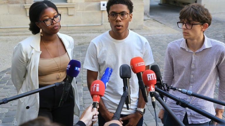 7f9163cd-40c1-4987-92da-dd16b77dc466 Rencontre à Matignon avec des organisations lycéennes et étudiantes