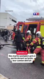 85168afb-253a-47e0-9781-7fb9d94afb57 Marseille : des marins-pompiers ciblés lors des manifestations lycéennes