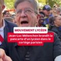 Mobilisation lycéenne à Paris