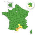 Vigilance Orange pour Pluies et Inondations dans le Sud de la France
