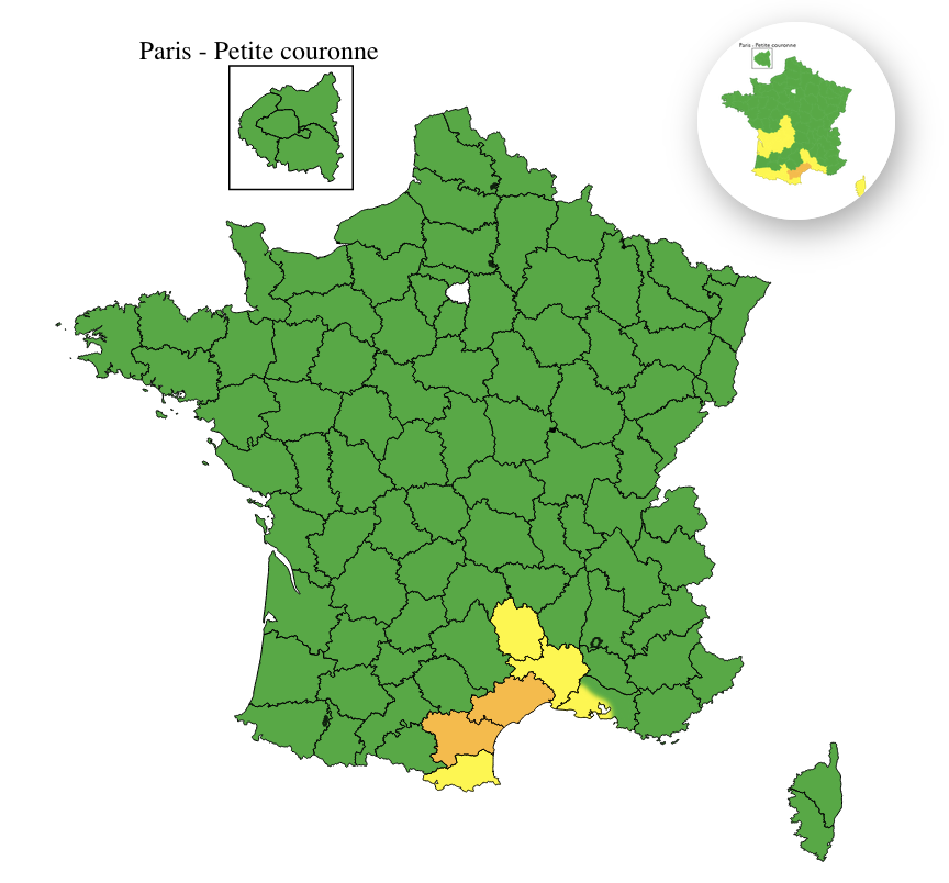 a79745ef-29c8-43ba-8ca6-aa26afd38985 Vigilance Orange pour Pluies et Inondations dans le Sud de la France