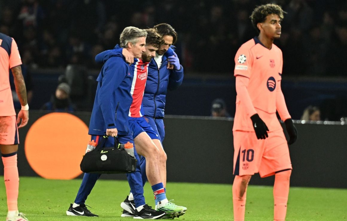a8312082-23f8-4951-a8ca-585cf111e0a7 Le PSG Face à une Série de Blessures Graves Après la Victoire Contre Barcelone