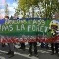 Manifestation contre l&rsquo;autoroute A69 reliant Castres à Toulouse