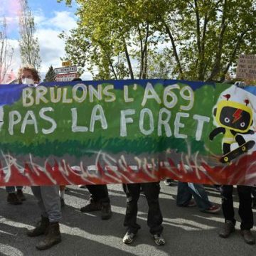 adcf56ed-6779-498c-ae72-43fab5fc2b4e Manifestation contre l’autoroute A69 reliant Castres à Toulouse