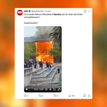c47068ab-330b-45ba-9baa-f10acfc2137a Incendie au lycée Nelson-Mandela de Nantes
