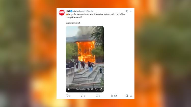 c47068ab-330b-45ba-9baa-f10acfc2137a Incendie au lycée Nelson-Mandela de Nantes