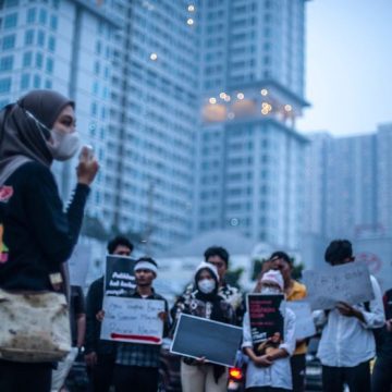 Aksi Kamisan Medan Protests Forest Fire Haze Pollution Manifestations en Indonésie contre la destruction des forêts