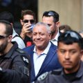 Gadi Eisenkot lors des élections législatives en Israël