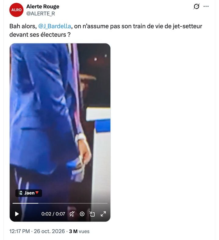 d00283a4-c85a-4d2c-94f9-d129266a40c7 Jordan Bardella et la controverse autour de sa montre