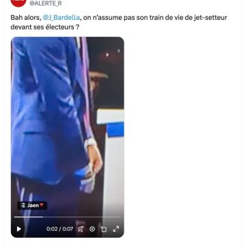 Jordan Bardella et la montre controversée