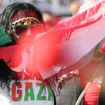 Manifestation à Londres pour arrêter les frappes sur Gaza
