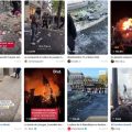 La diffusion extensive des manifestations sur les réseaux sociaux